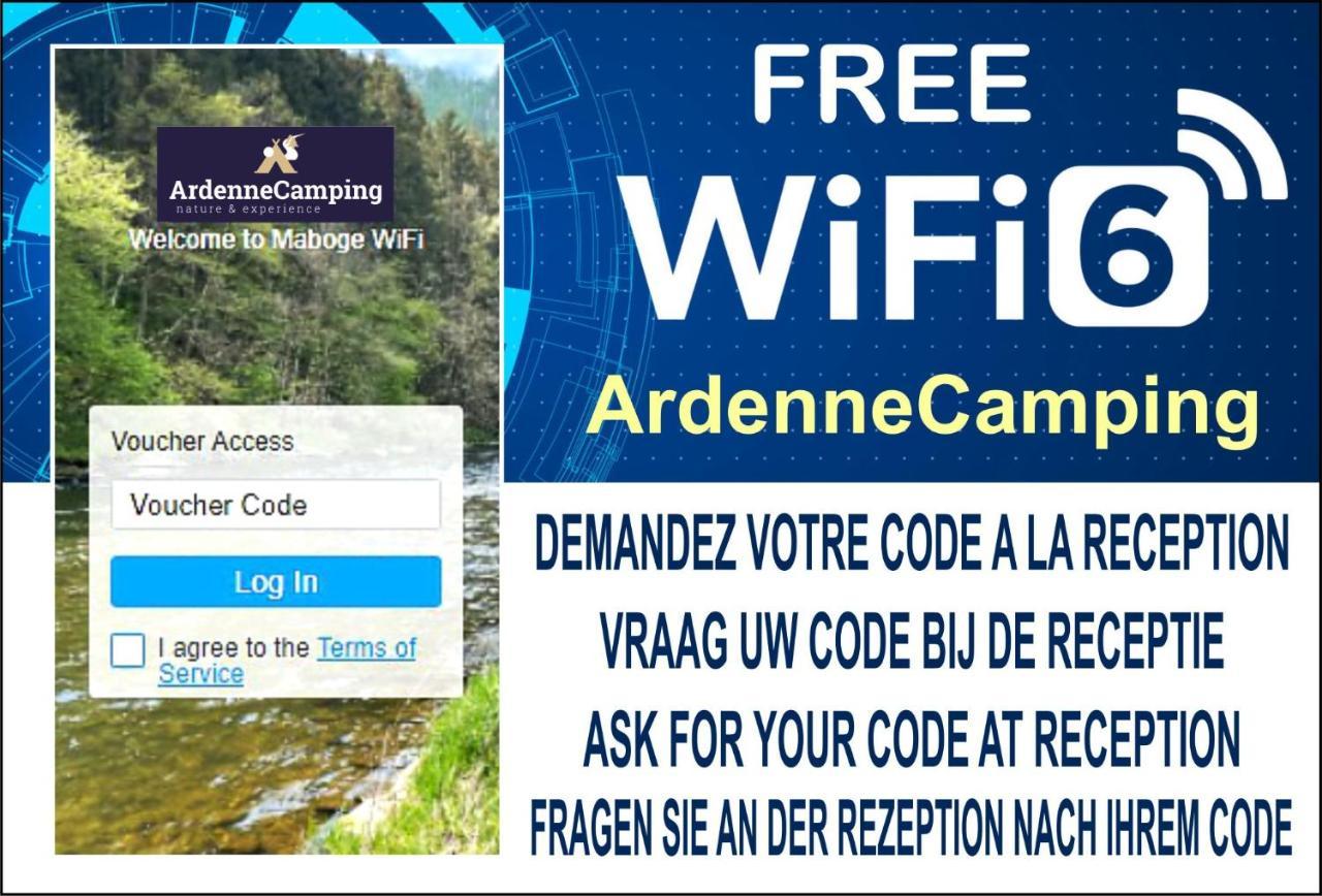 Ardenne Camping Maboge La-Roche-en-Ardenne Buitenkant foto